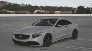 Mercedes-AMG S63 Coupe Nardo Gray by R1 Motorsport on ADV.1 Wheels (ADV10 M.V2 CS) 2017 года